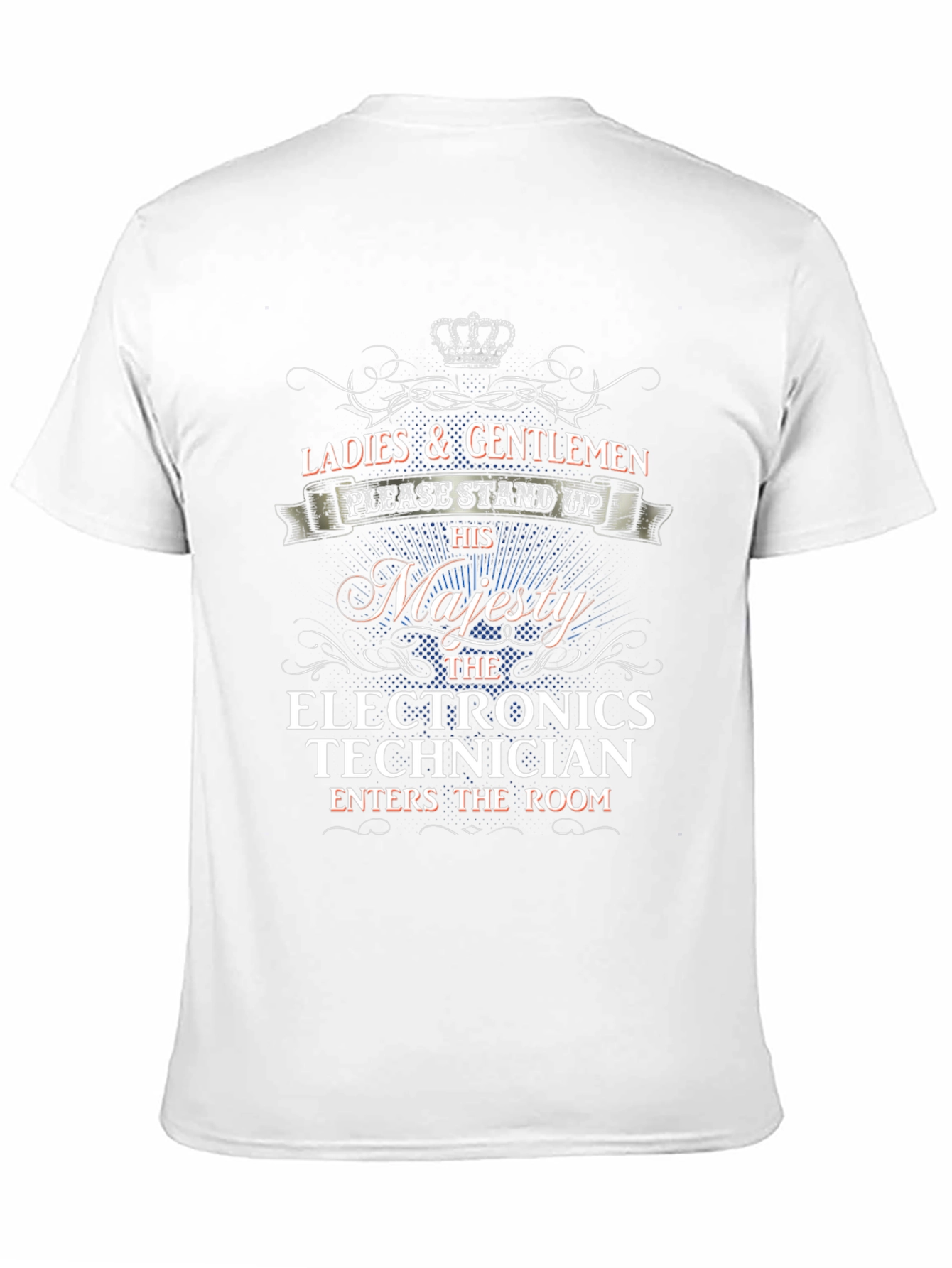 Electronics Technician Majesty T-Shirt