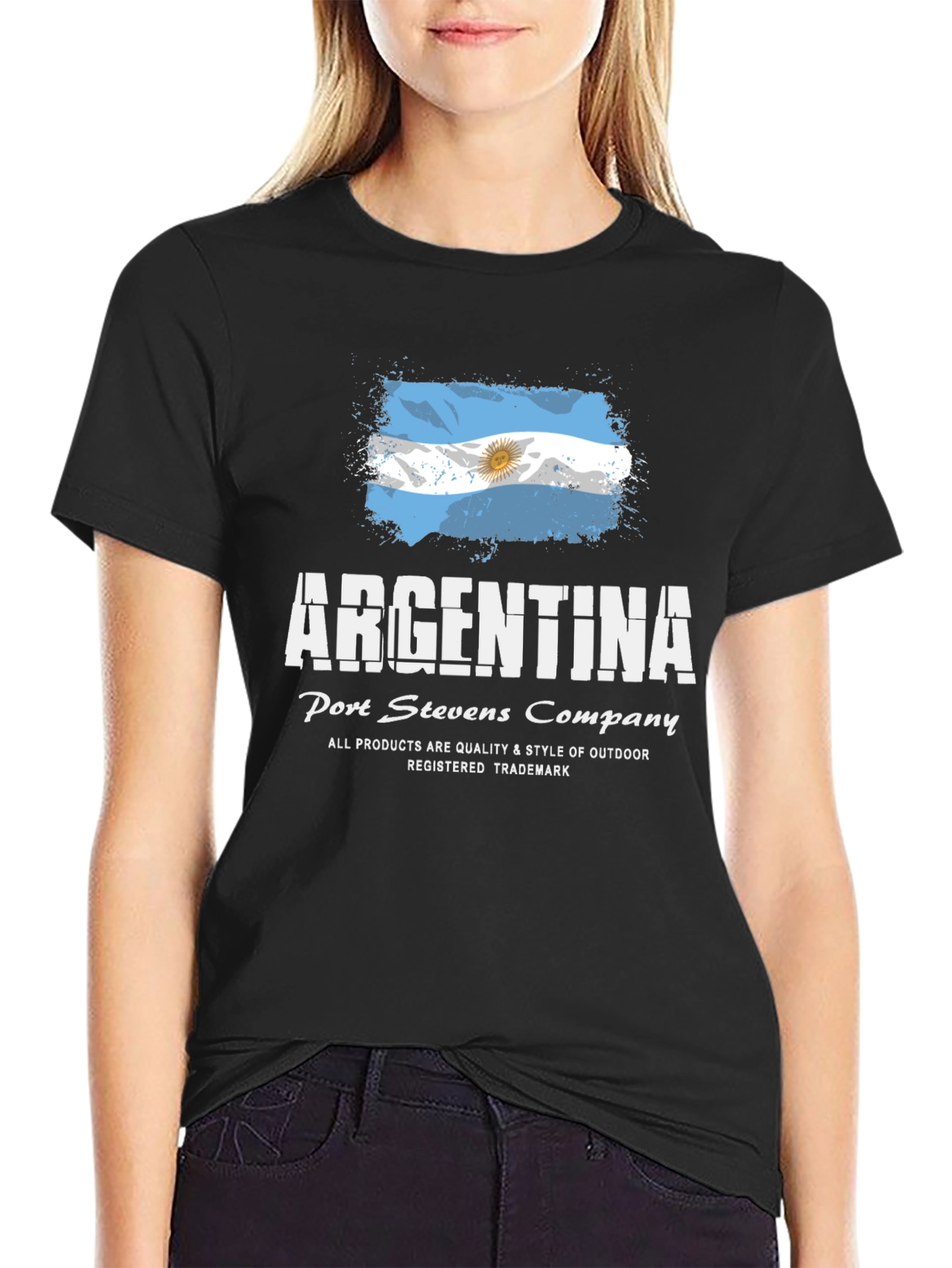 Argentina Flag T-Shirt - Port Stevens Company