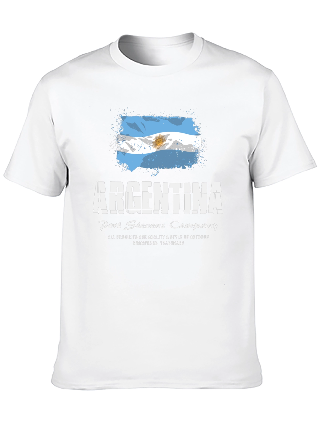 Argentina Flag T-Shirt - Port Stevens Company