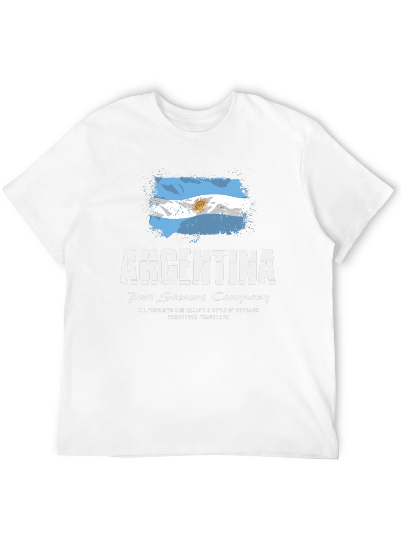 Argentina Flag T-Shirt - Port Stevens Company