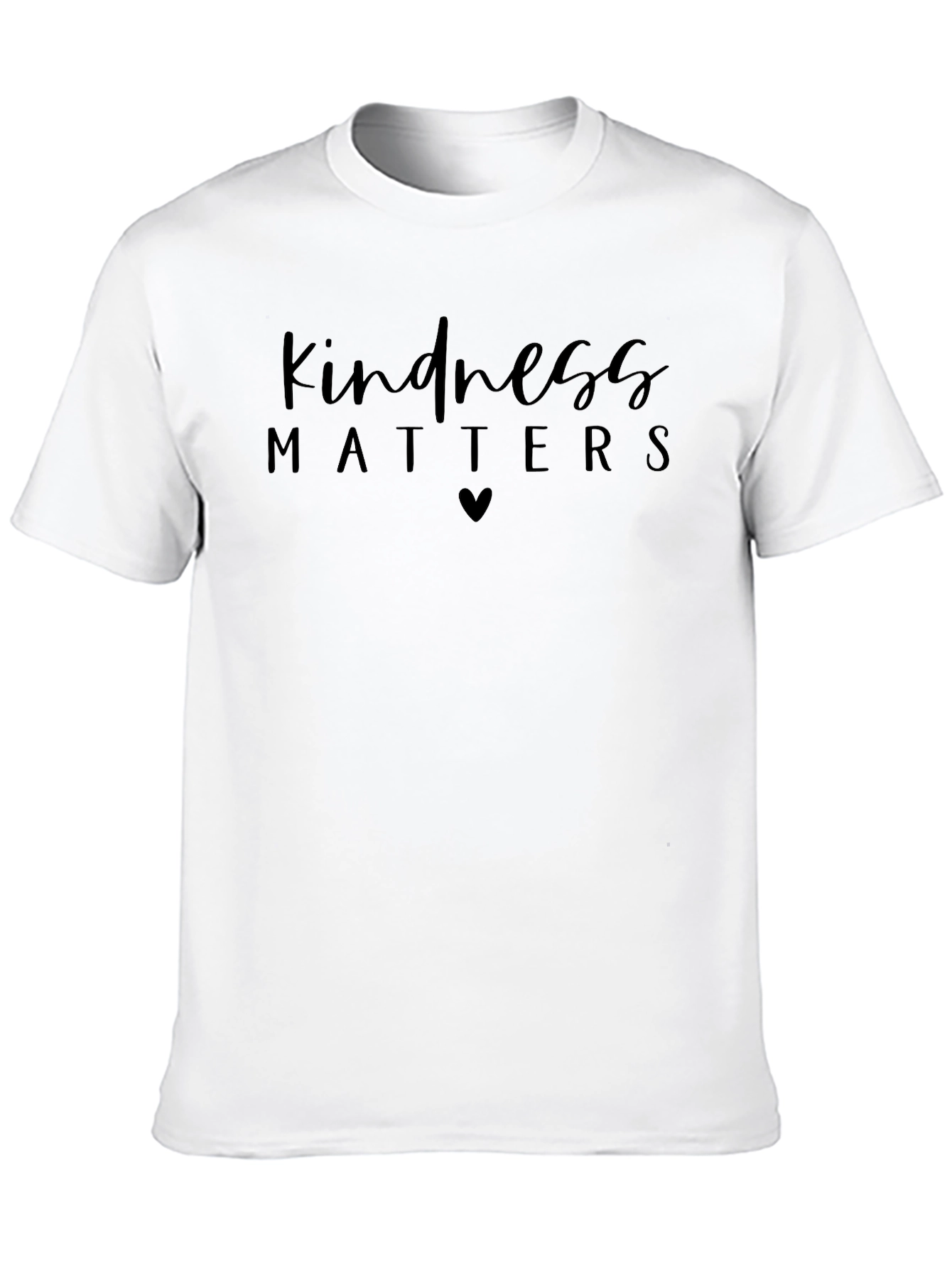 Kindness Matters Graphic Tee - Black