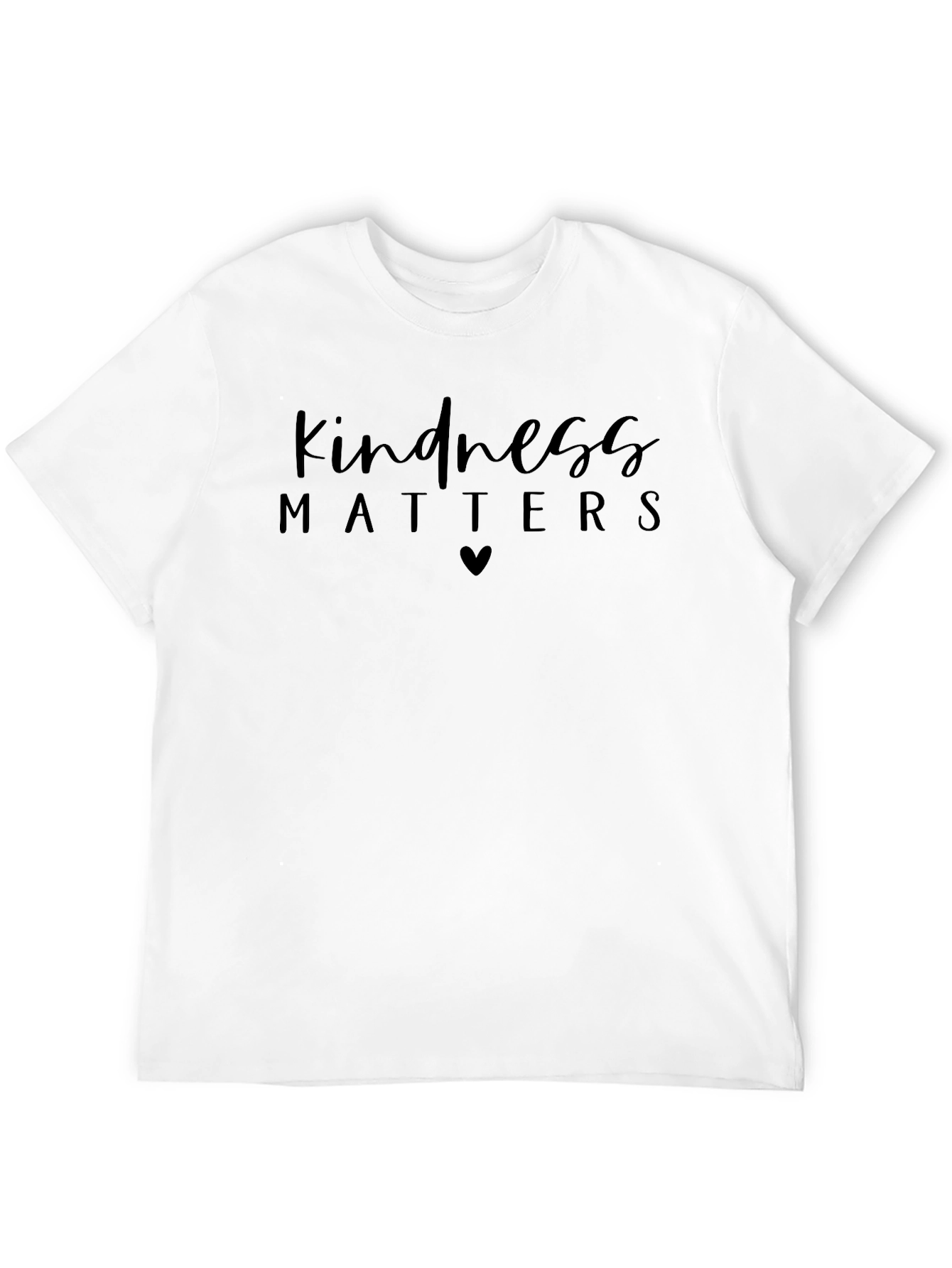 Kindness Matters Graphic Tee - Black