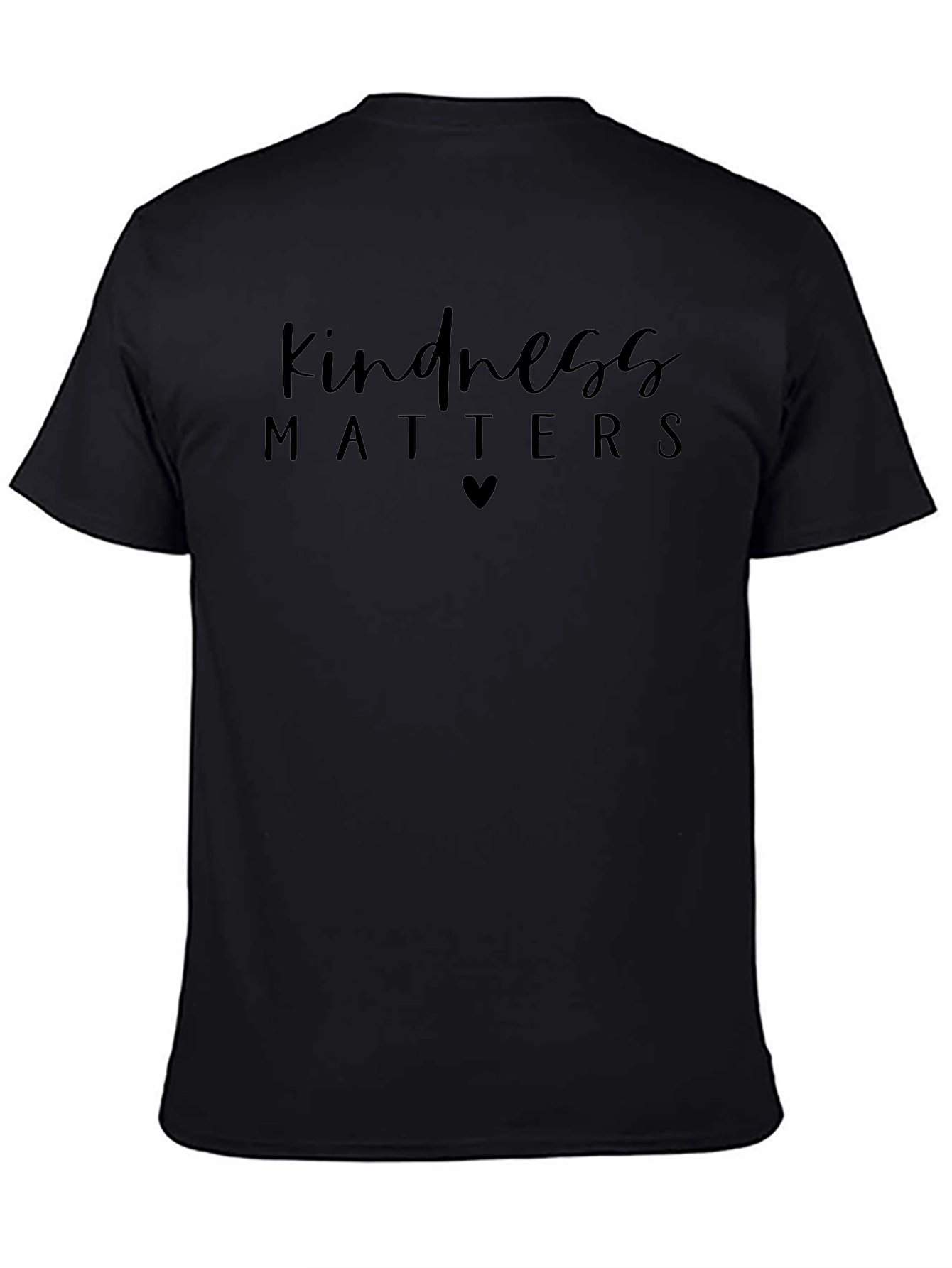 Kindness Matters Graphic Tee - Black