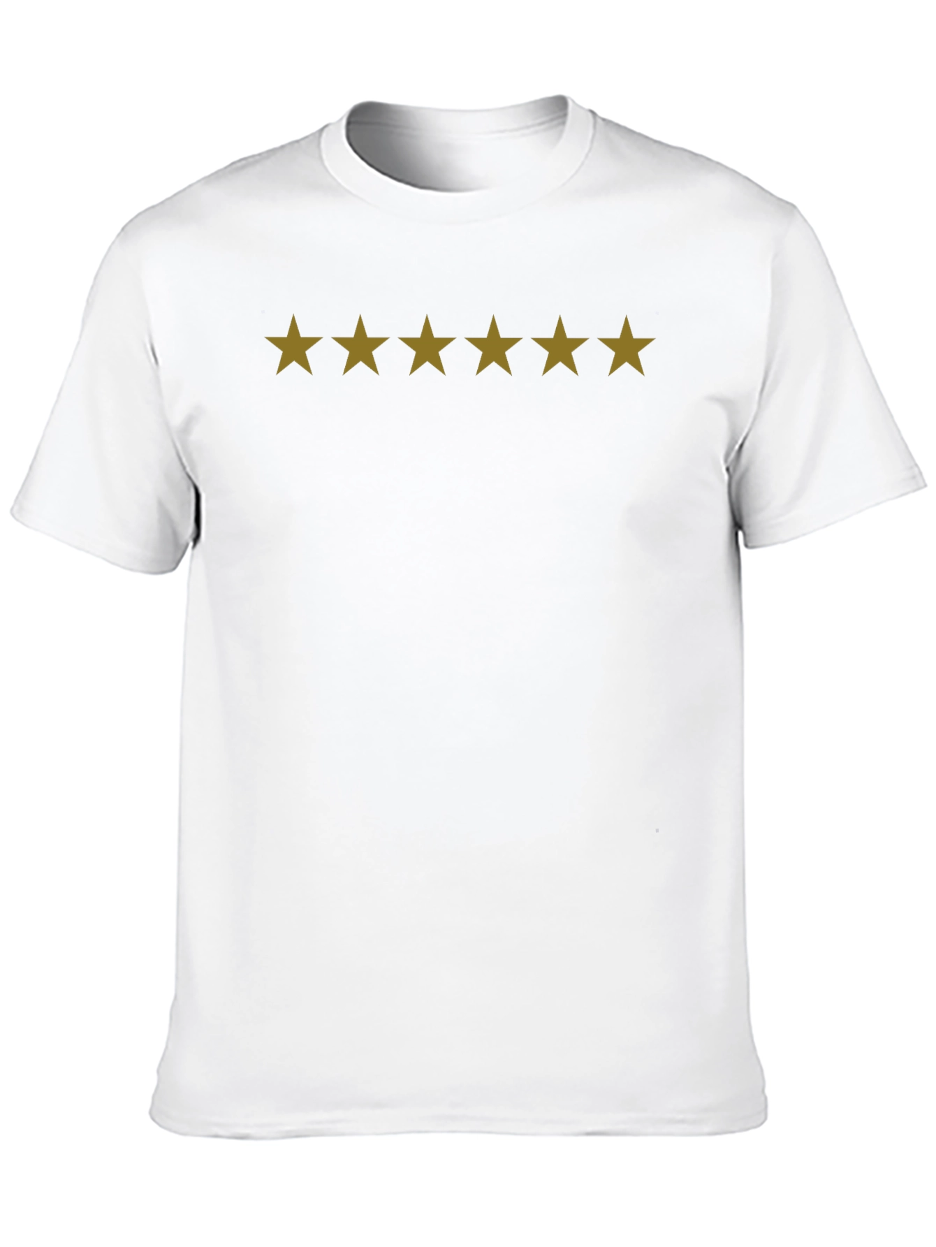Five Star Quality Black T-Shirt