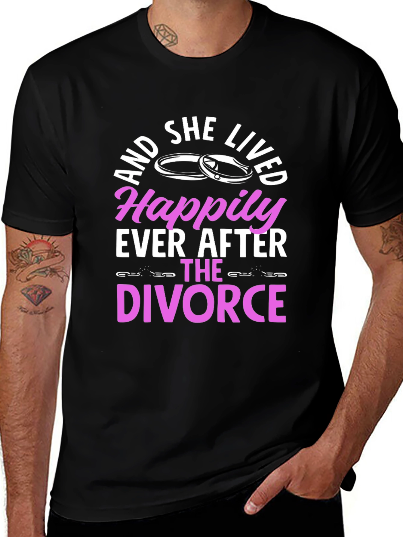 Divorce T-Shirt: Happily Ever After