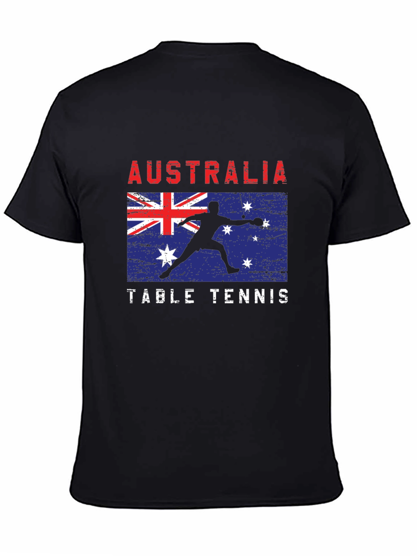 Australia Table Tennis Graphic Tee