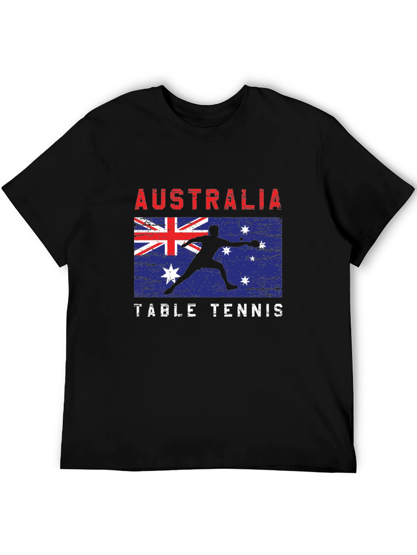 Australia Table Tennis Graphic Tee