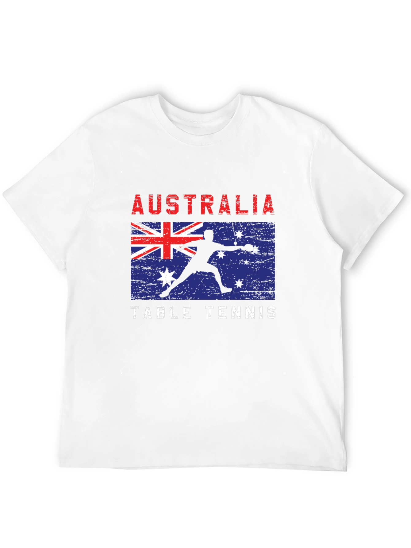 Australia Table Tennis Graphic Tee