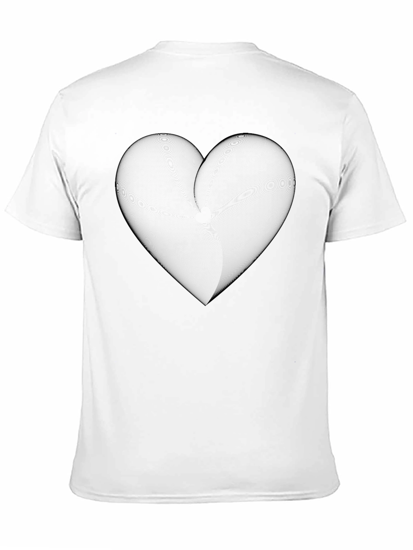 Black Heart Graphic Tee - Modern Casual Style