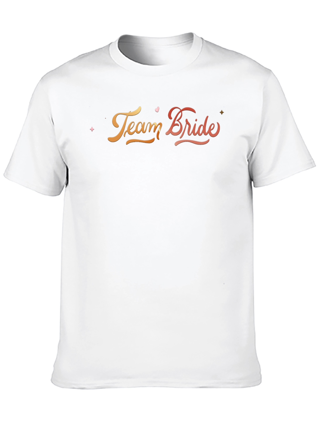 Team Bride Crew Neck T-Shirt