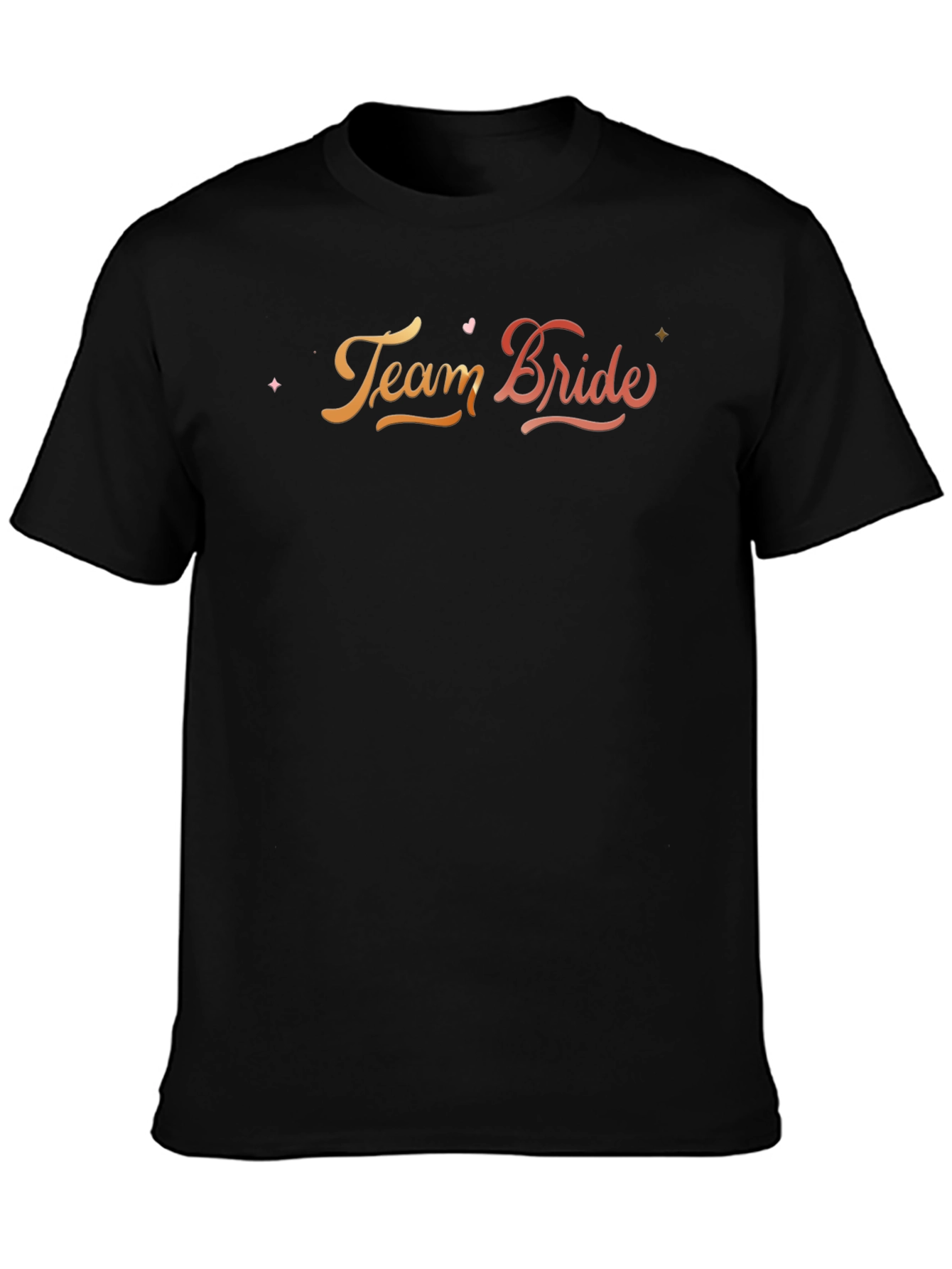 Team Bride Crew Neck T-Shirt