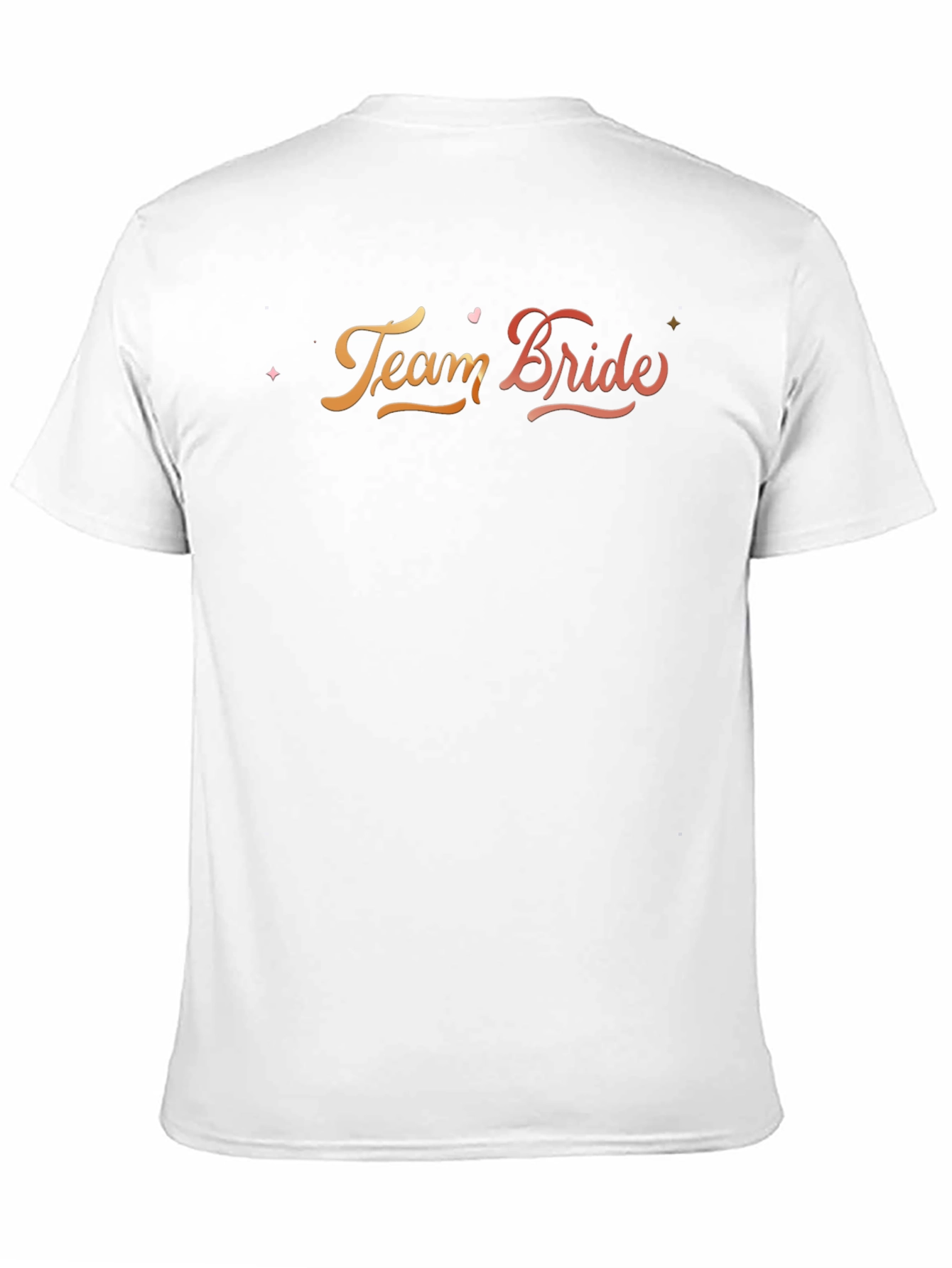 Team Bride Crew Neck T-Shirt