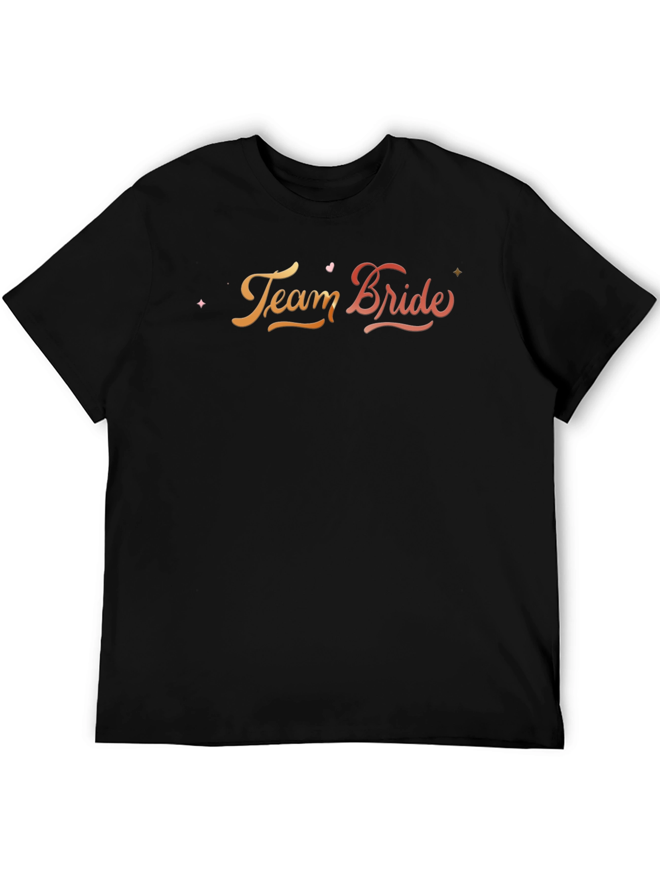 Team Bride Crew Neck T-Shirt