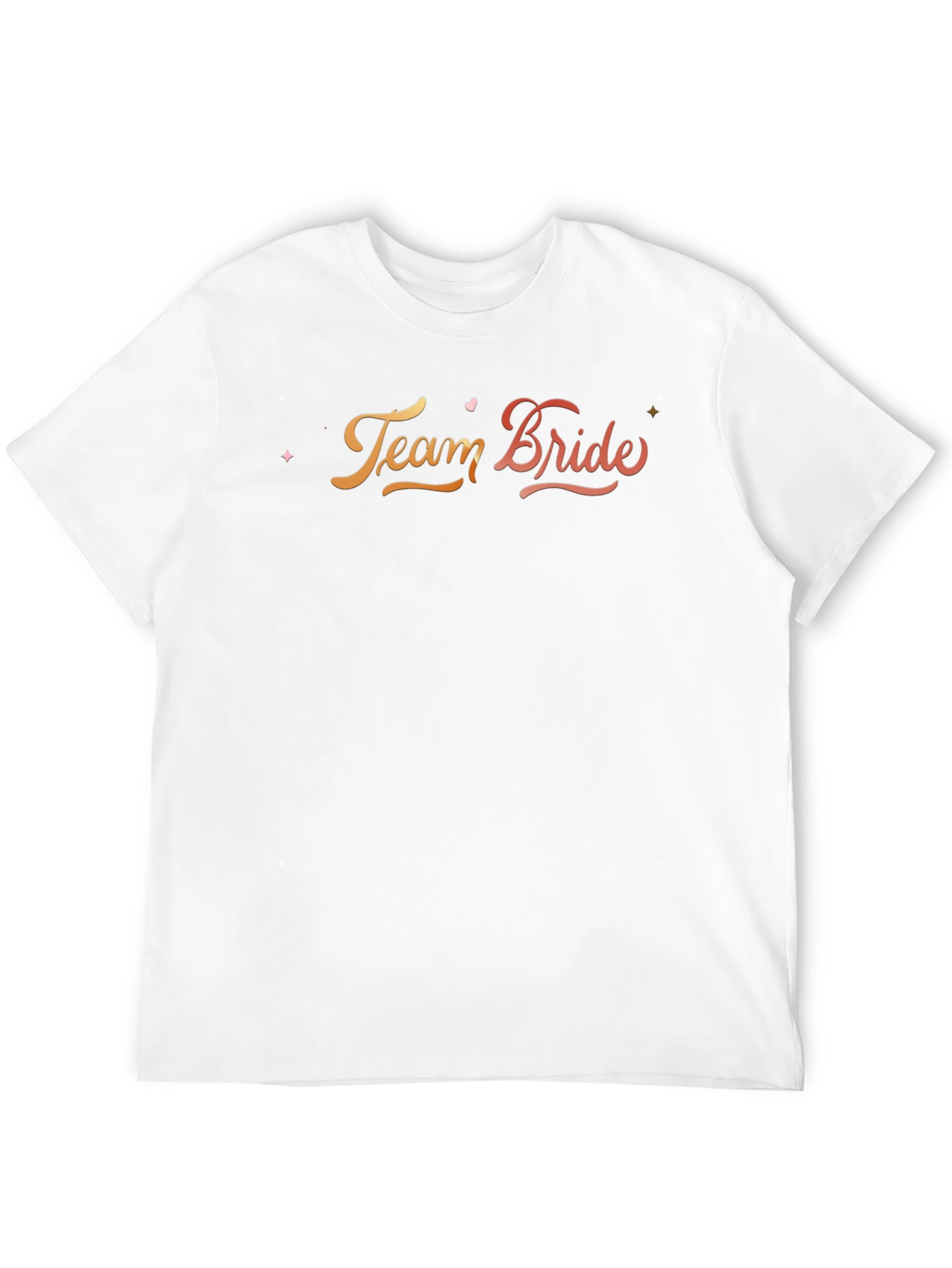 Team Bride Crew Neck T-Shirt