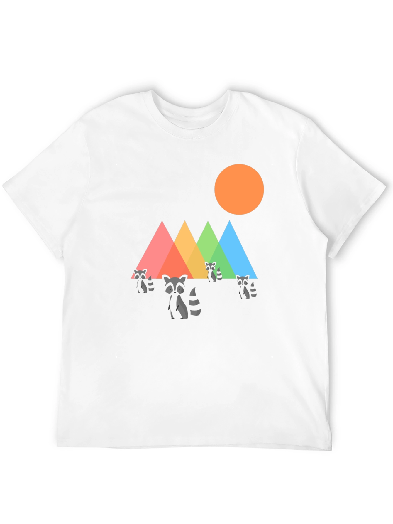 Raccoon Mountain Graphic Tee - Black T-Shirt