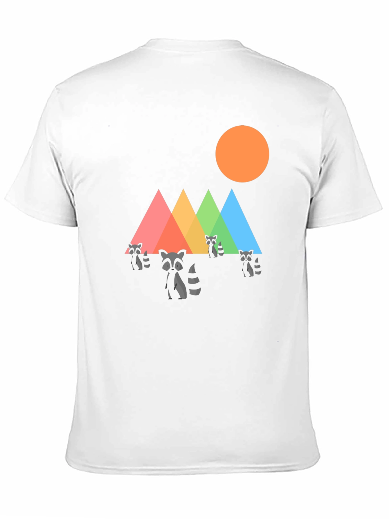 Raccoon Mountain Graphic Tee - Black T-Shirt