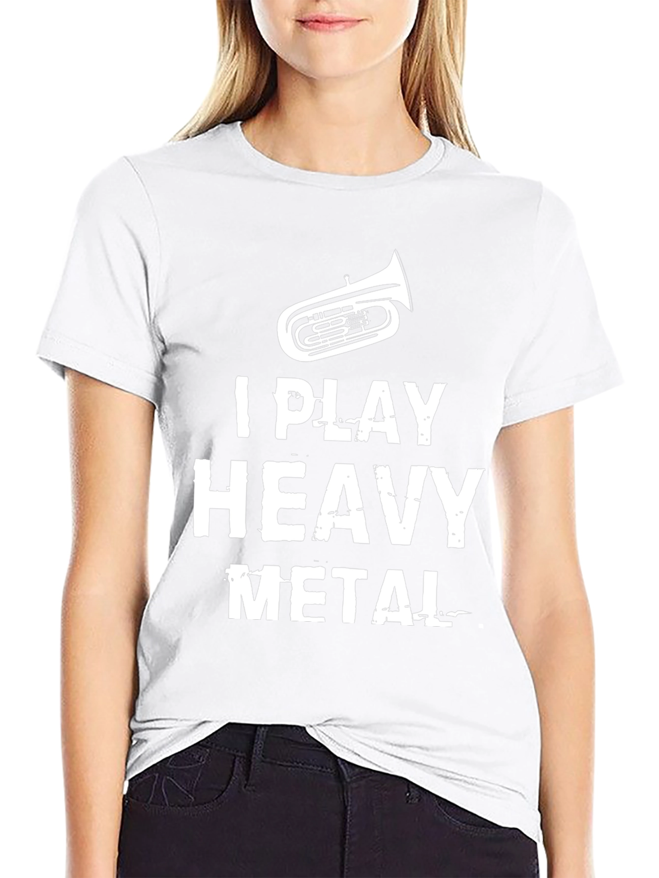 I Play Heavy Metal Tuba T-Shirt