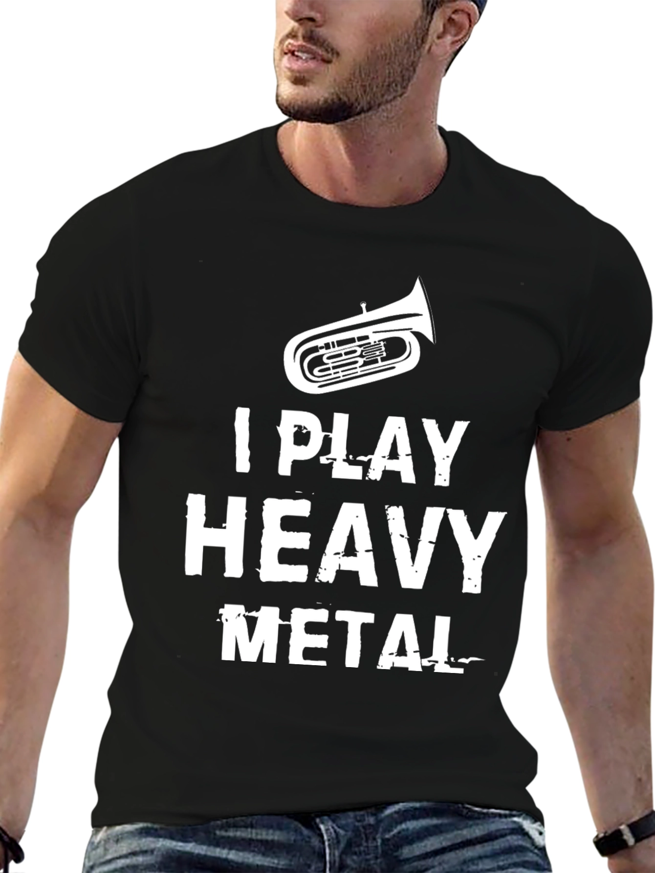 I Play Heavy Metal Tuba T-Shirt
