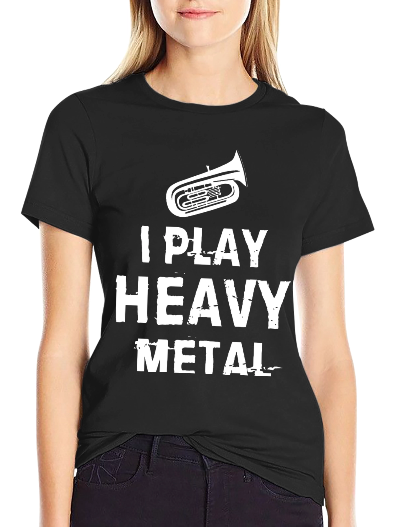 I Play Heavy Metal Tuba T-Shirt