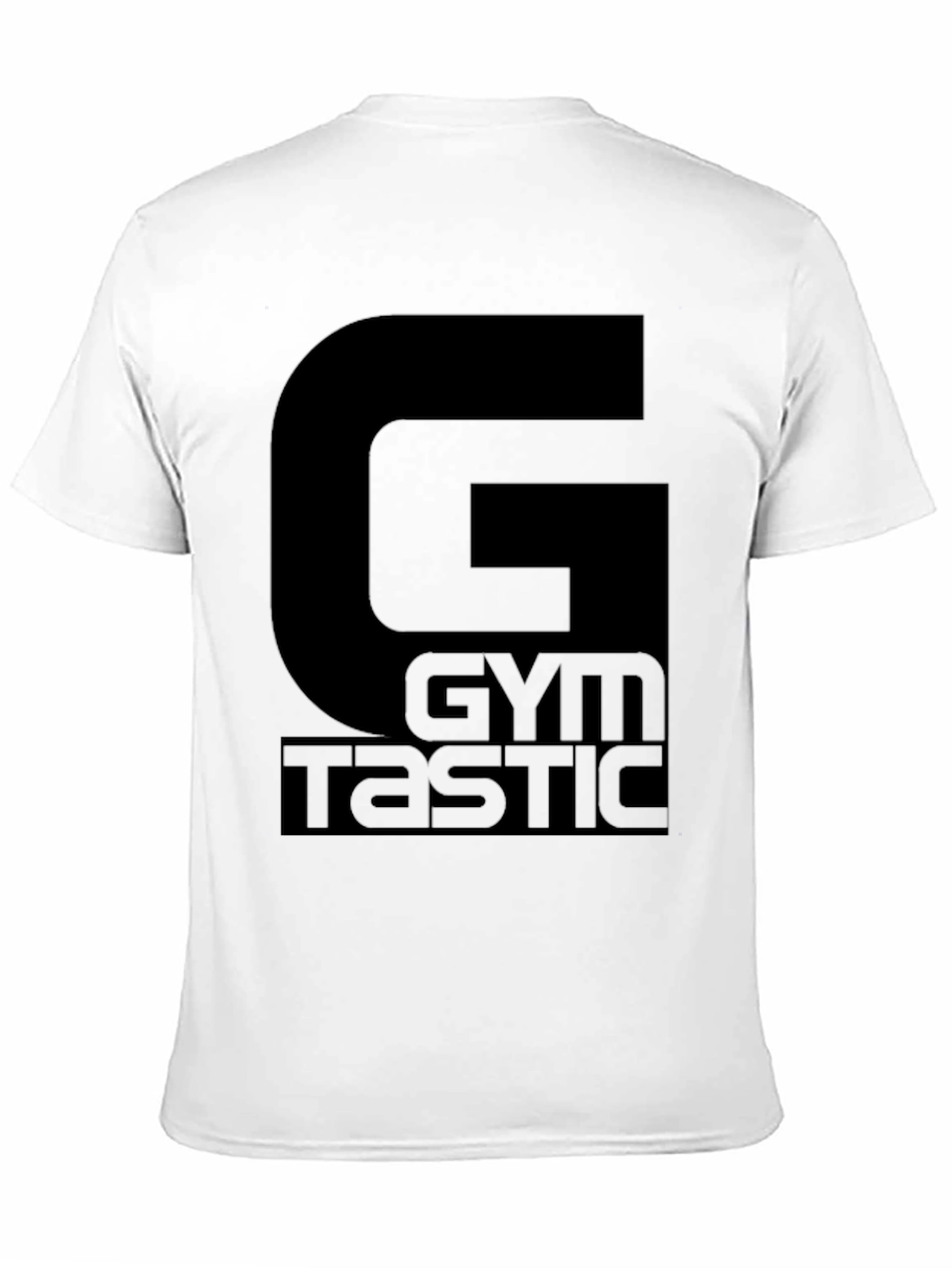 Mens Black Gymtastic Graphic T-Shirt