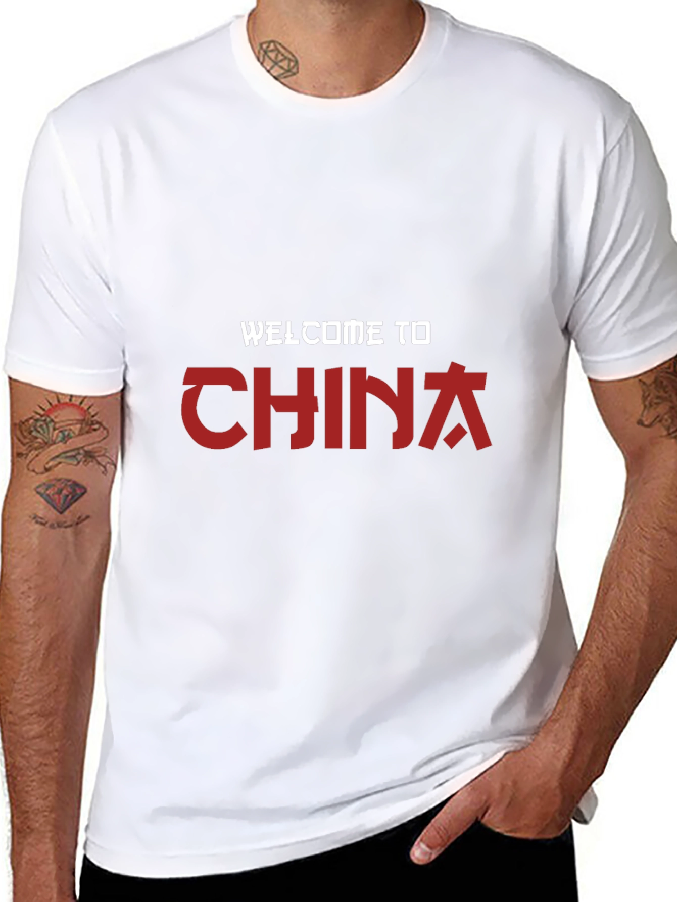 Welcome to China T-Shirt | Stylish Graphic Tee