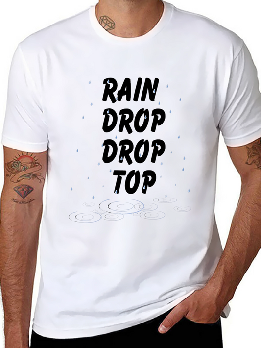 Rain Drop Drop Top Graphic Tee