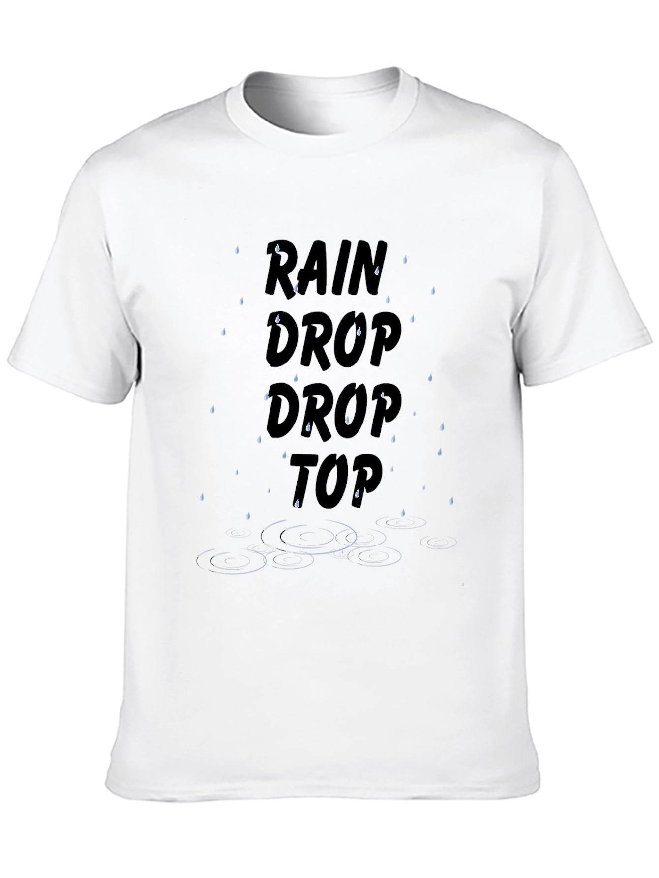 Rain Drop Drop Top Graphic Tee