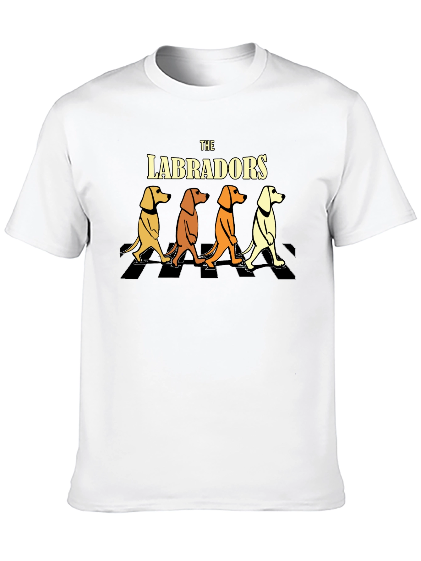 The Labradors Mens Black T-Shirt