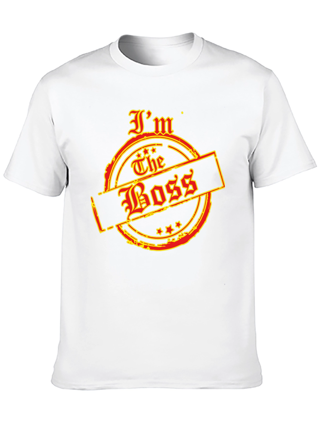 Im The Boss Graphic T-Shirt - Black