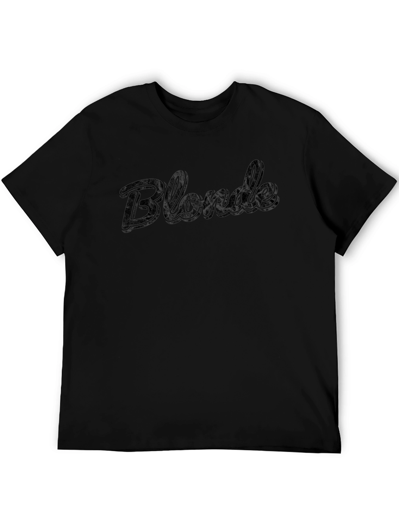 Blonde Graphic Tee - Modern Minimalist