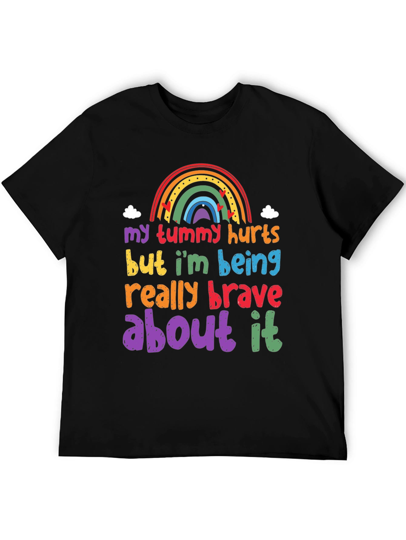 Brave Tummy Hurts Graphic Tee