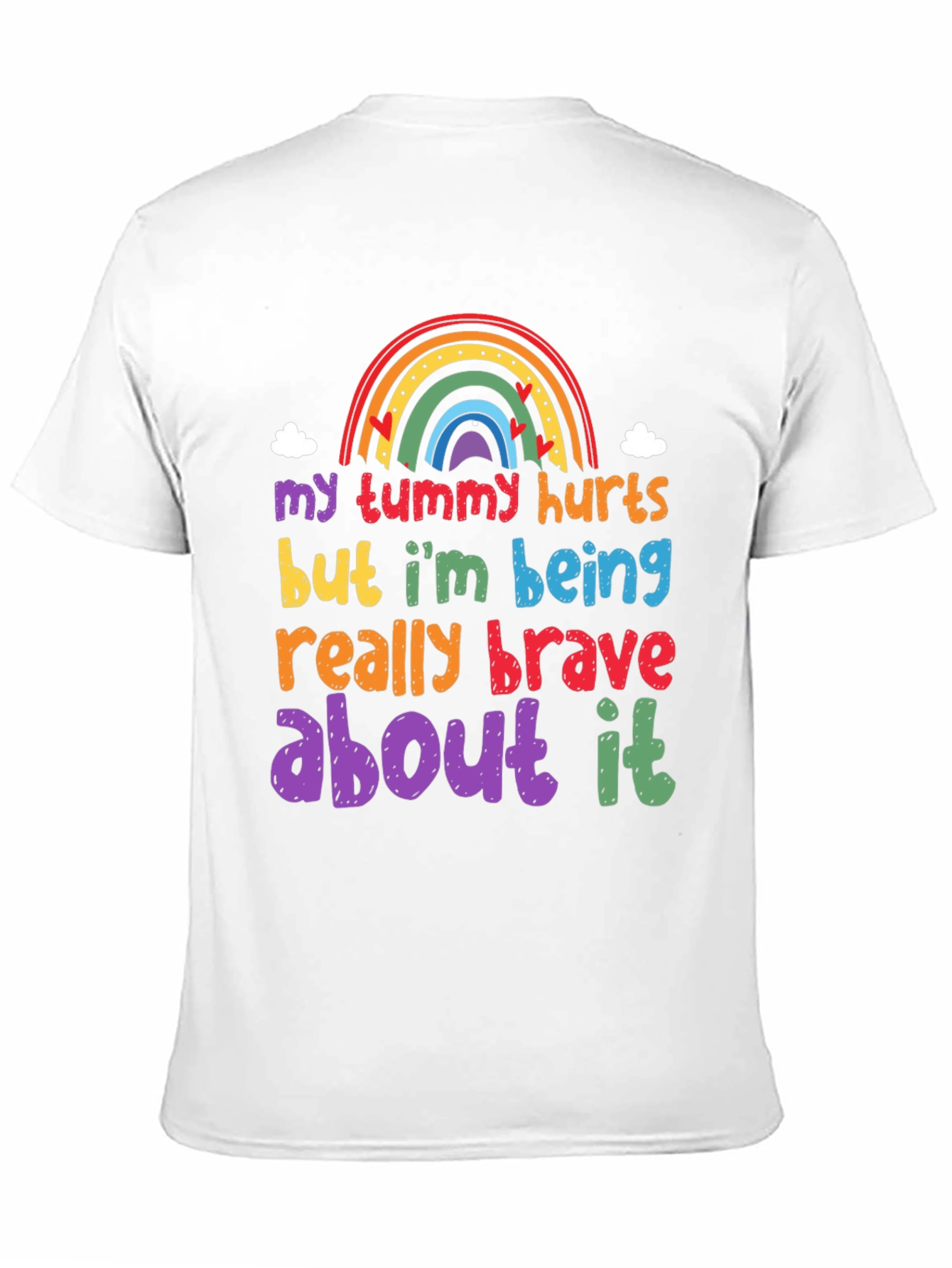 Brave Tummy Hurts Graphic Tee