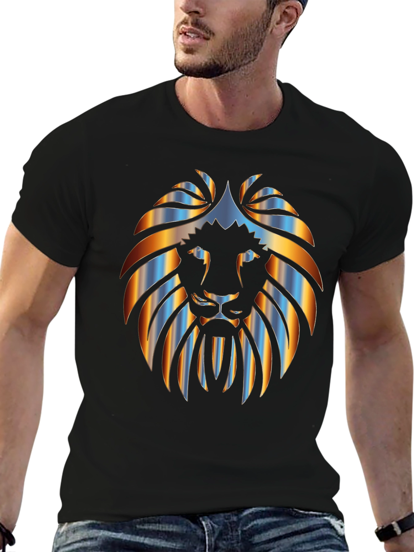 Lion Graphic Tee - Bold Style Comfortable Fit
