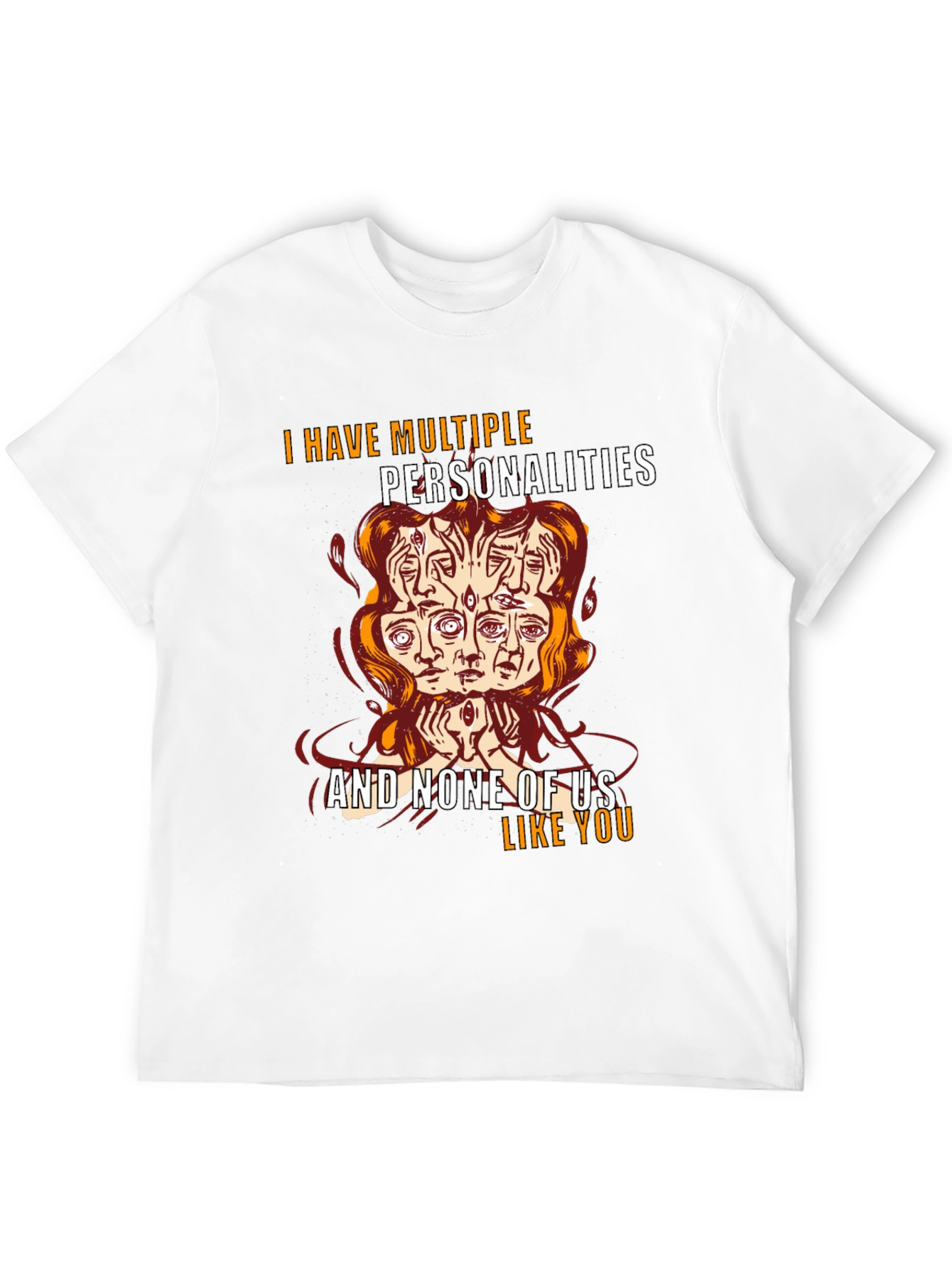 Multiple Personalities Graphic T-Shirt