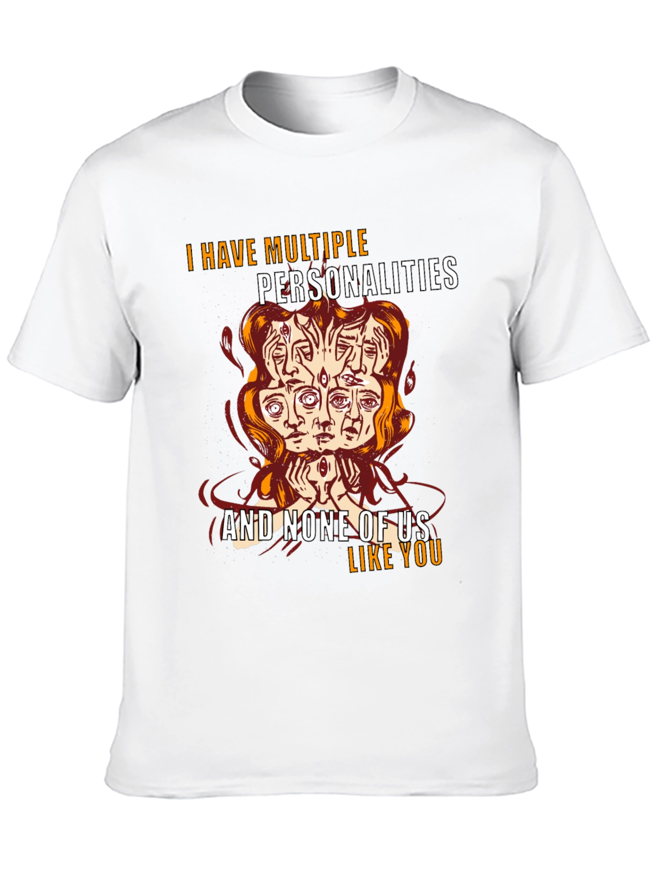 Multiple Personalities Graphic T-Shirt