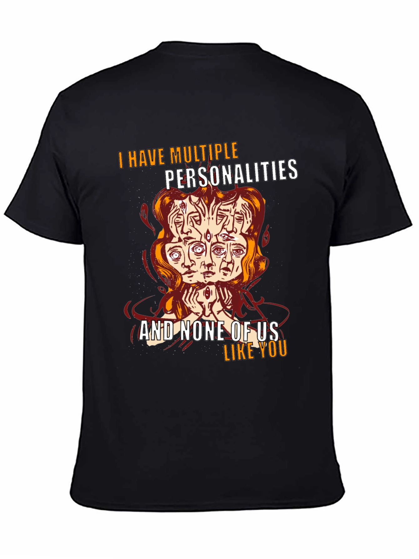 Multiple Personalities Graphic T-Shirt
