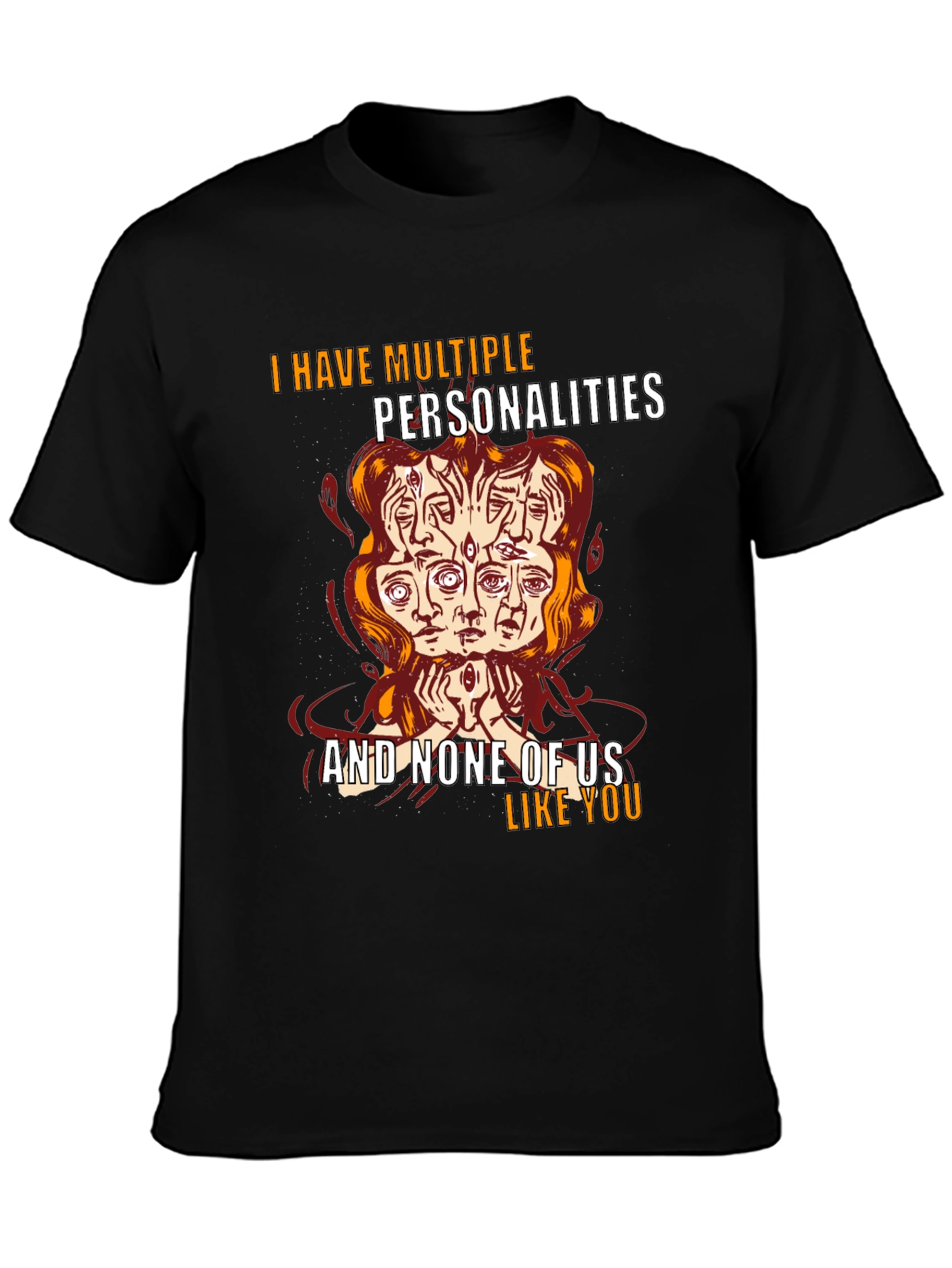 Multiple Personalities Graphic T-Shirt