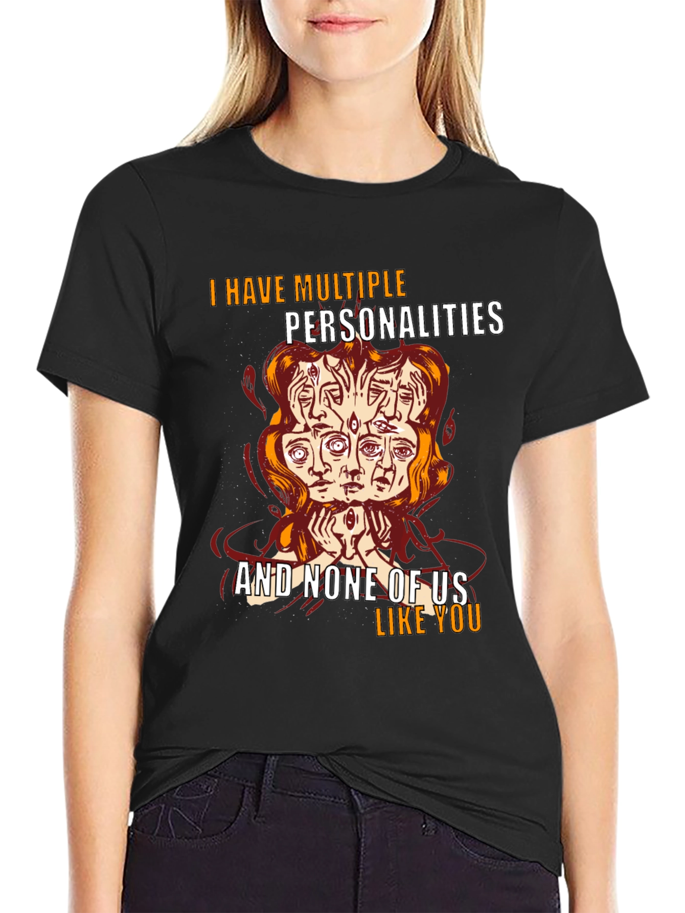 Multiple Personalities Graphic T-Shirt