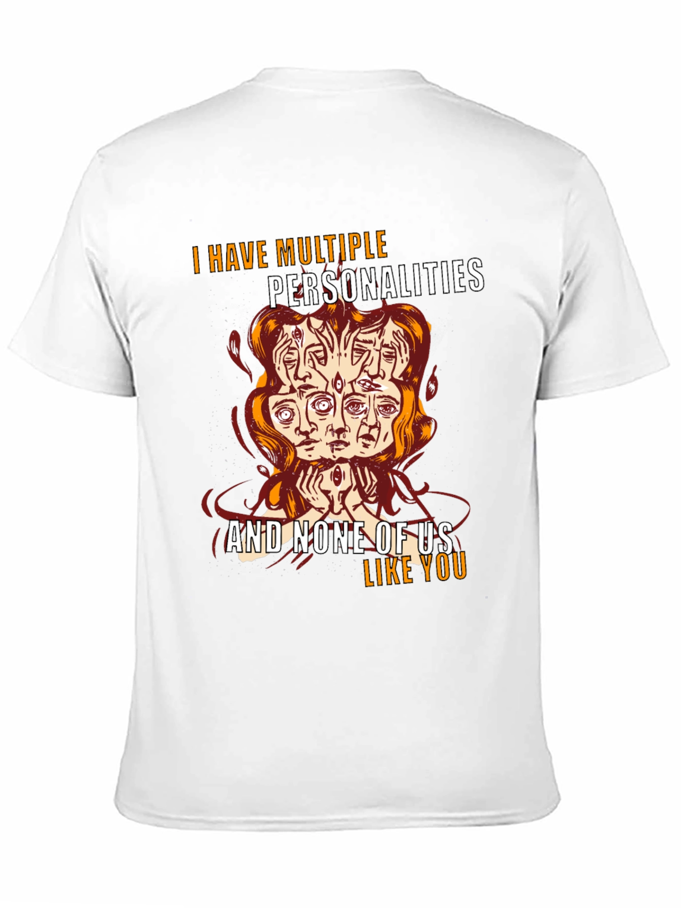 Multiple Personalities Graphic T-Shirt