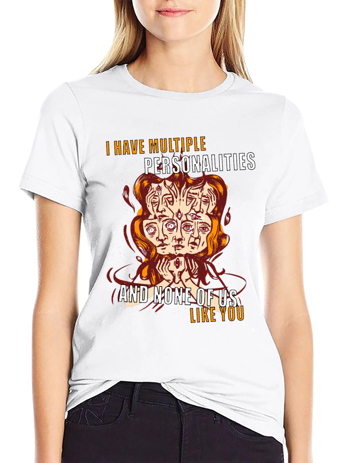 Multiple Personalities Graphic T-Shirt