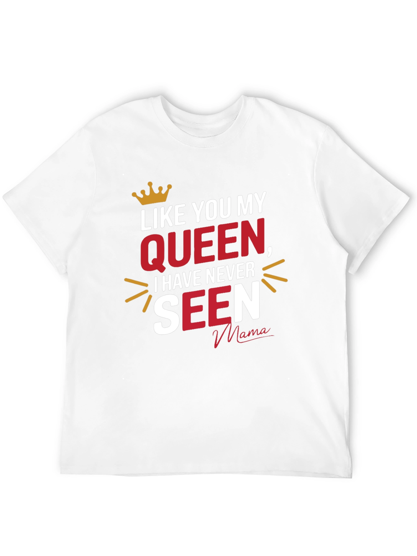 Queen Mama Black Graphic T-Shirt