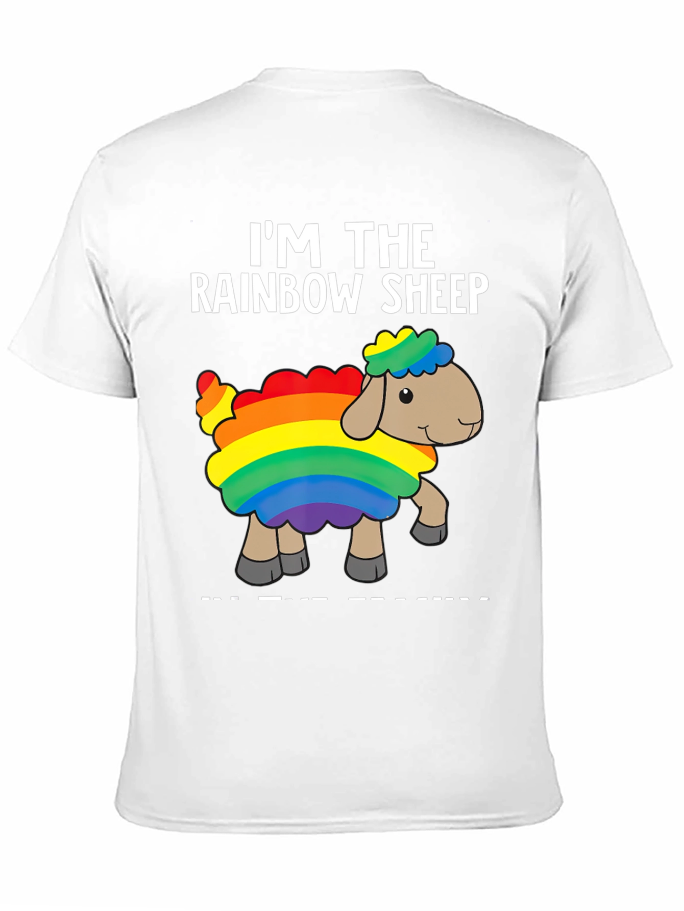 Rainbow Sheep T-Shirt - Pride Apparel
