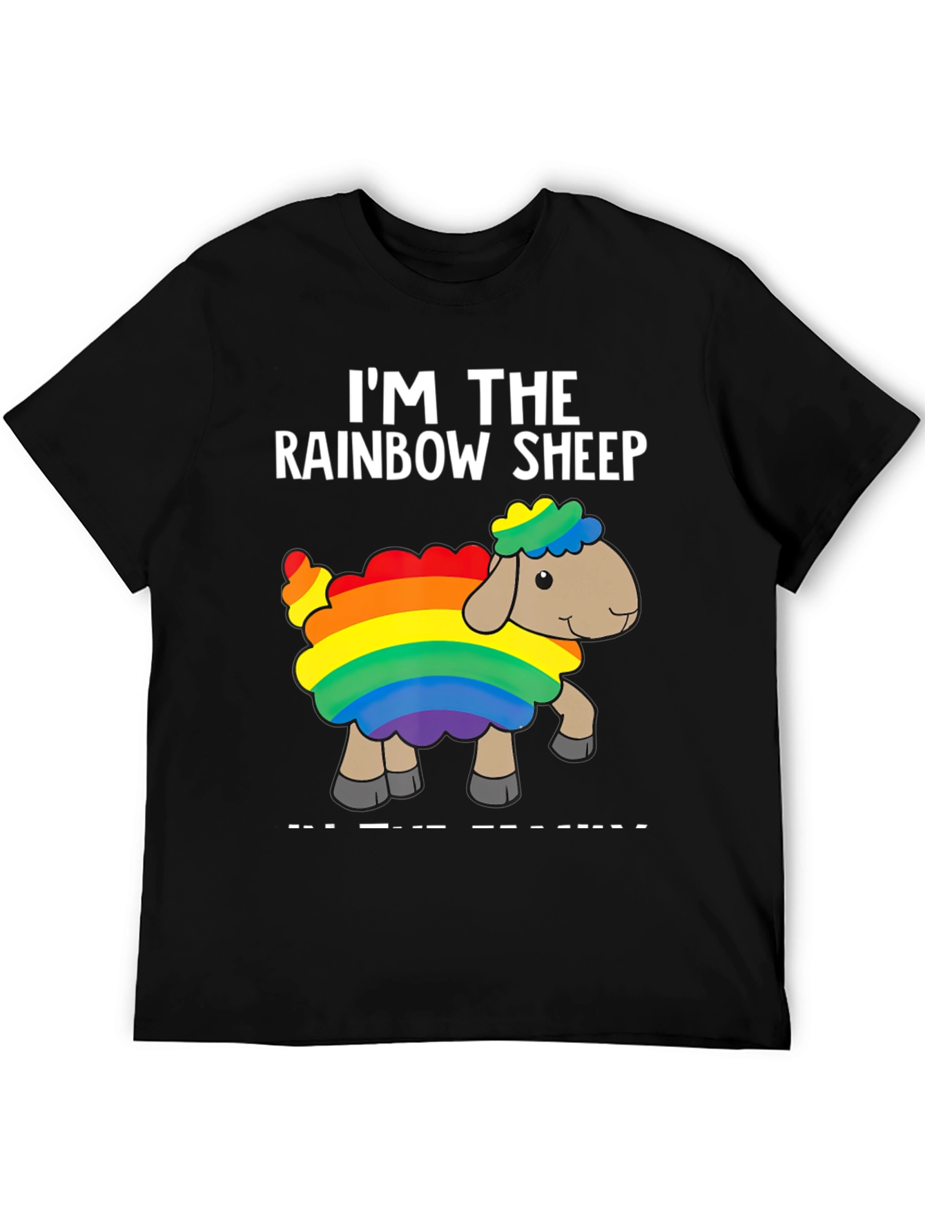 Rainbow Sheep T-Shirt - Pride Apparel