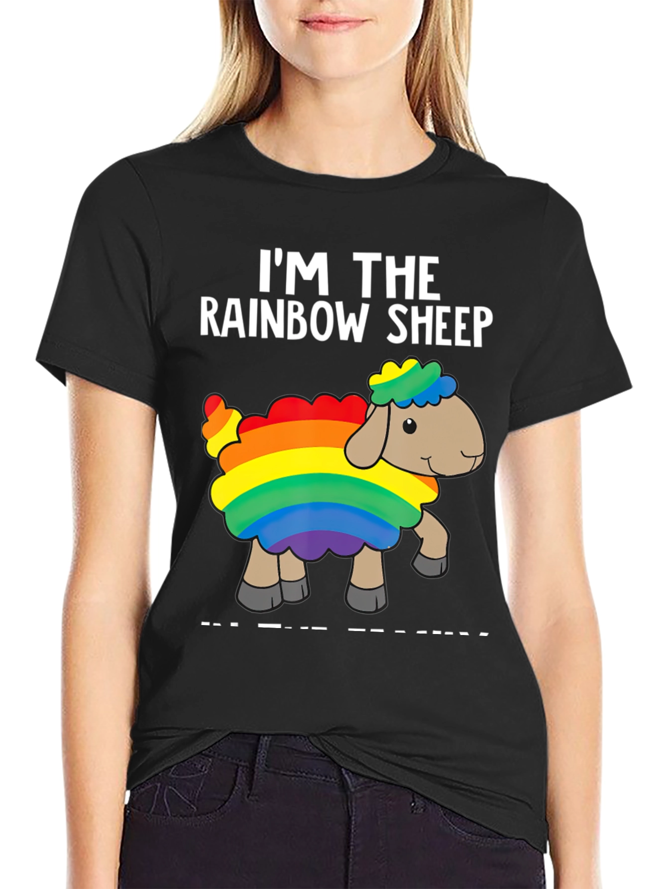 Rainbow Sheep T-Shirt - Pride Apparel
