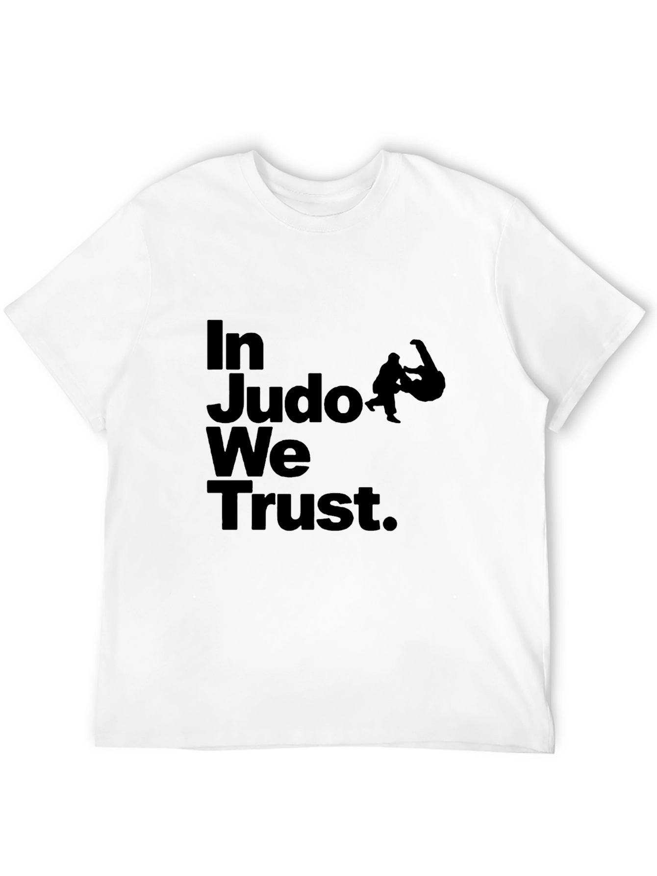 In Judo We Trust Black T-Shirt