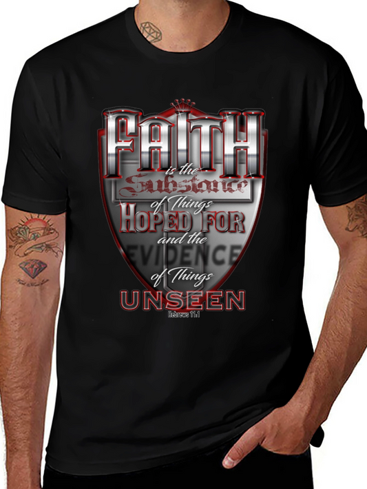 Faith Hebrews 11:1 Graphic T-Shirt