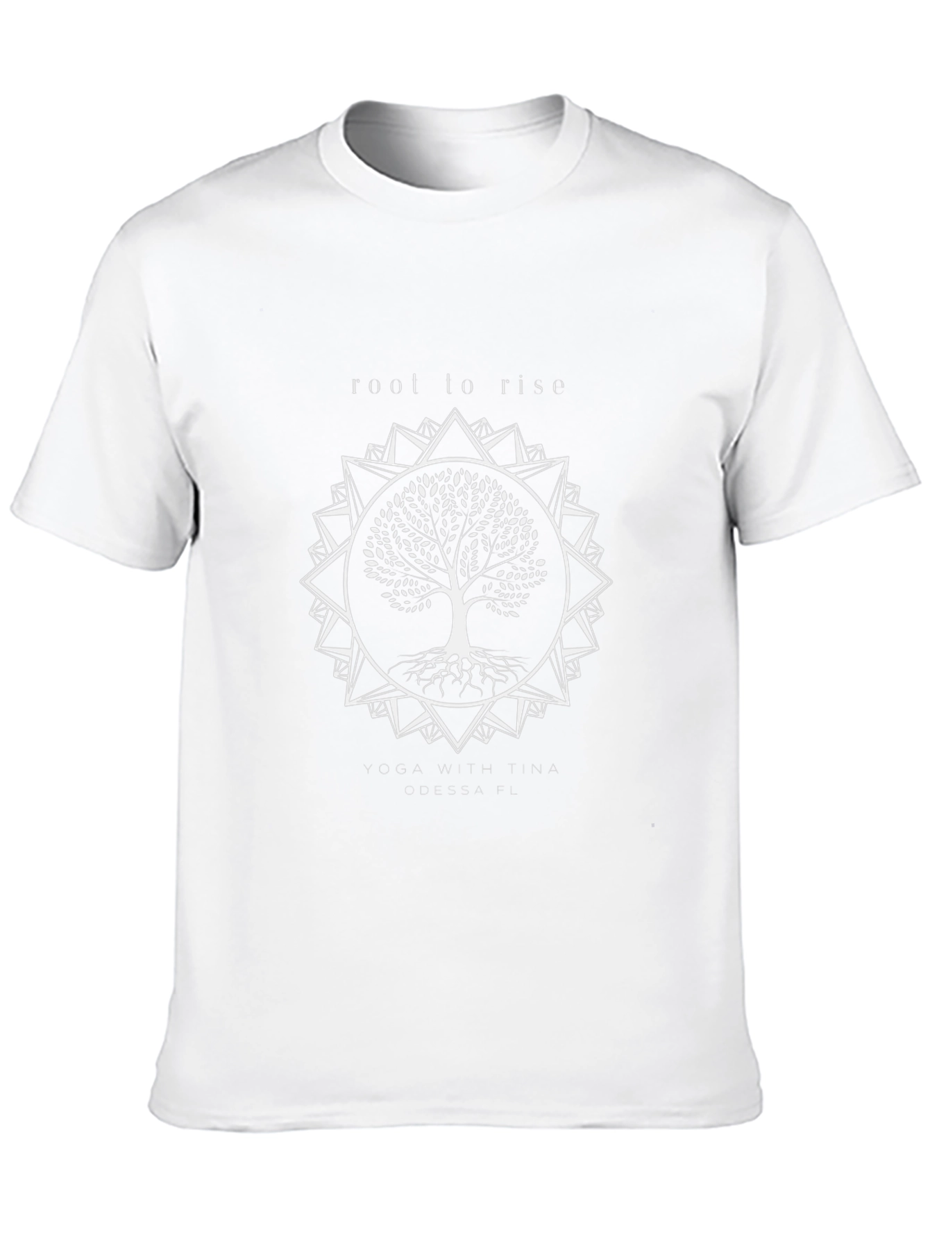 Root to Rise Tree Graphic Tee - Black