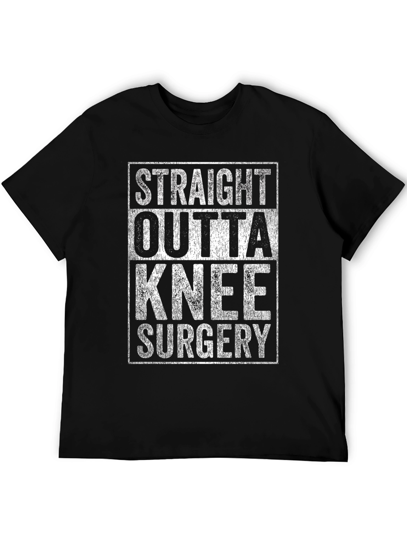 Straight Outta Knee Surgery Graphic T-Shirt