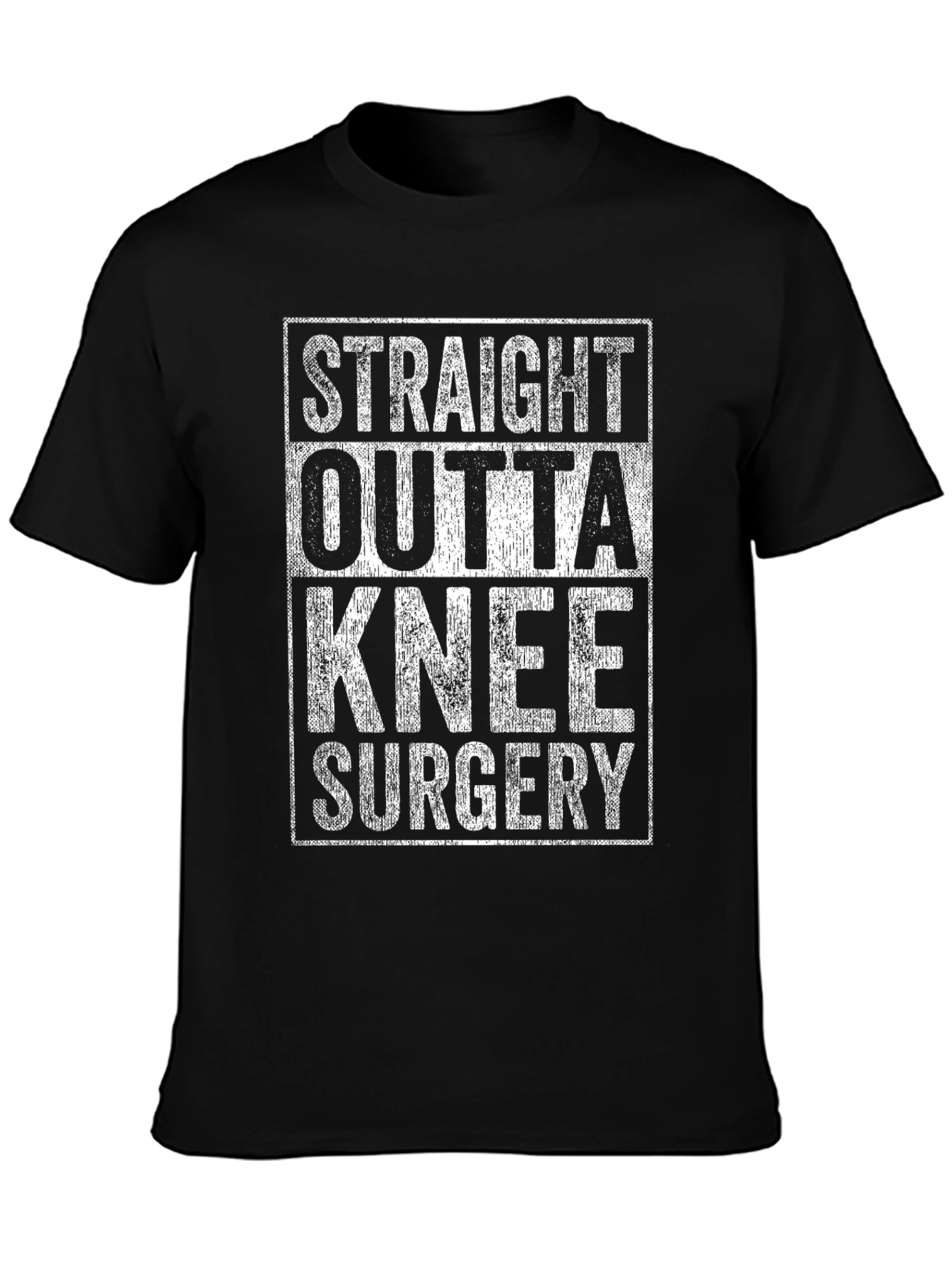 Straight Outta Knee Surgery Graphic T-Shirt