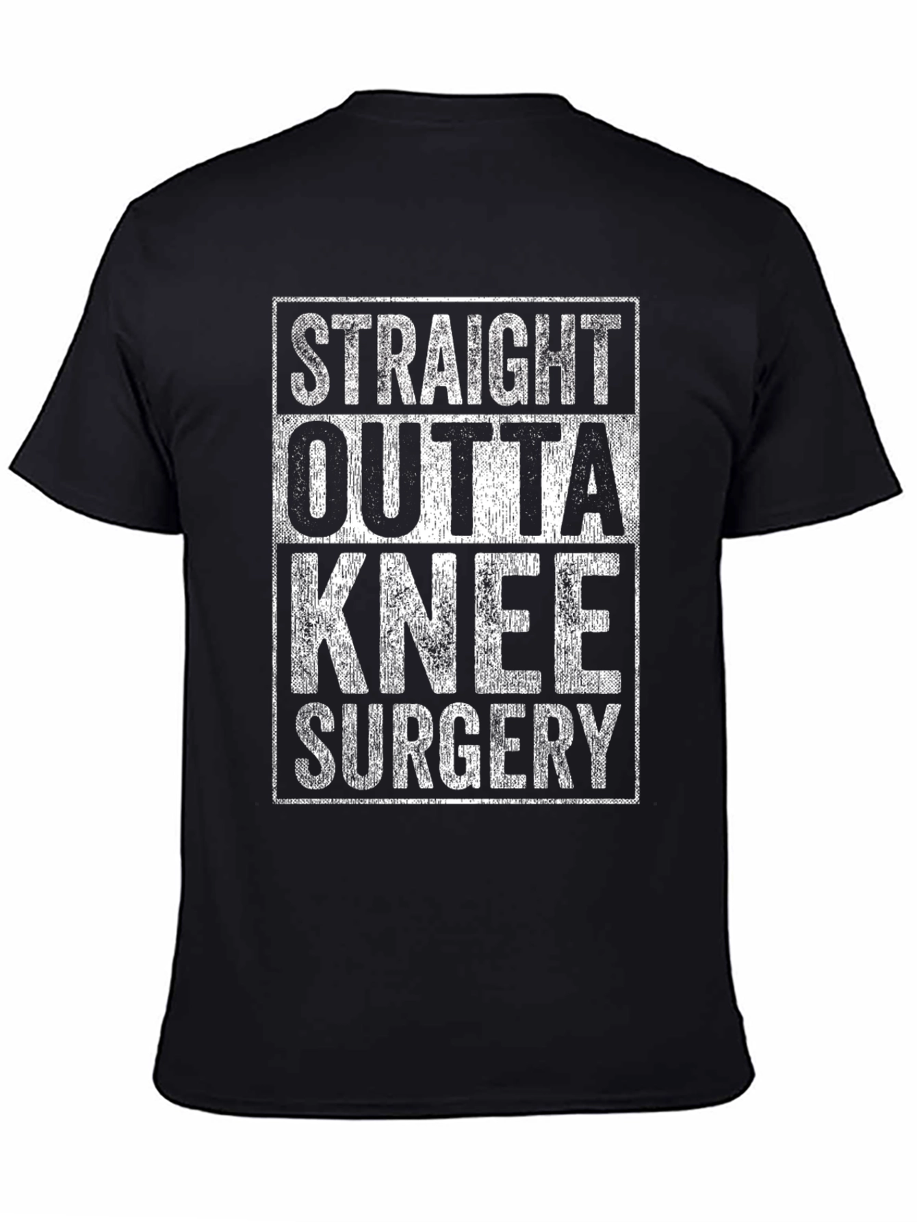 Straight Outta Knee Surgery Graphic T-Shirt